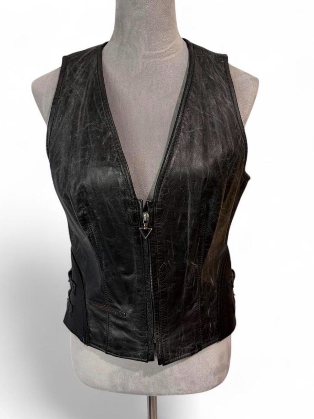 Harley-Davidson Black Leather Vest